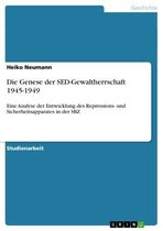 Die Genese der SED-Gewaltherrschaft 1945-1949