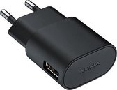 Nokia AC-60E charger - zwart - USB Adapter plus MicroUSB datakabel combi