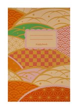 HappyBook - Notebook - Japanse stijl - Notitieboek - A5 - Softcover - Elastiek - Boekenlegger - Japans Patroon - Japan - Zakelijk notitieboek - Business - Business plannen opschrij