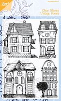 Joycrafts stempel: Clear Stamps Vintage Homes 6410/0395