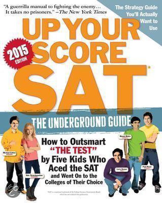 Up Your Score SAT (ebook), Larry Berger 9780761181415 Boeken