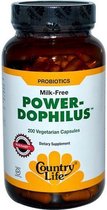 POWER-DOPHILUS GLUTENVRIJ LACTOSE-VRIJ (200 VEGGIE CAPS) - COUNTRY LIFE