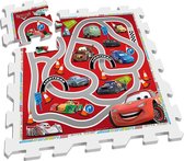 Disney Vloerpuzzel Cars Junior Rood/wit 9-delig