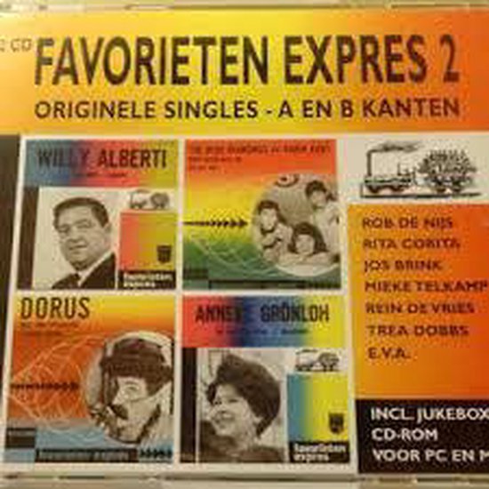 Favorieten Expres 2 Originele Singles A En B Kanten Various Artists 