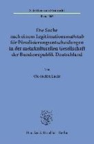 Die Suche nach einem Legitimationsmaßstab für Pönalisierungsentscheidungen in der mehrkulturellen Gesellschaft der Bundesrepublik Deutschland