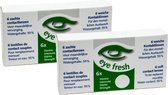 Eye Fresh maandlenzen -4,25 - 12 stuks – voordeelverpakking - zachte contactlenzen