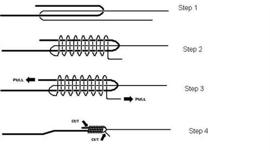 Fishing Knots : A Step By Step Guide With Illustrations - cover