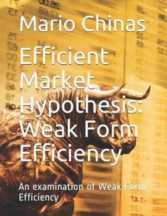 Efficient Market Hypothesis | 9789925755608 | Mario Chinas | Boeken | bol