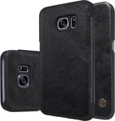 Nillkin - Samsung Galaxy S7 Hoesje - Leather Case Qin Series Zwart