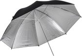 91 cm Zwart/Zilver Flitsparaplu / Flash Umbrella