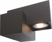 Zoomoi Taco I | wandlamp buiten led zwart | buitenverlichting wandlamp