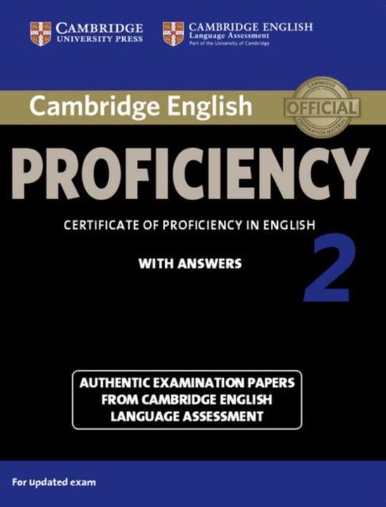 Foto: Cambridge english proficiency 2 student s book with answers