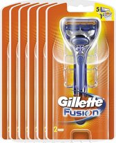 Gillette Fusion Scheerapparaat Met 2 Scheermesjes *Bestekoop Voordeelverpakking