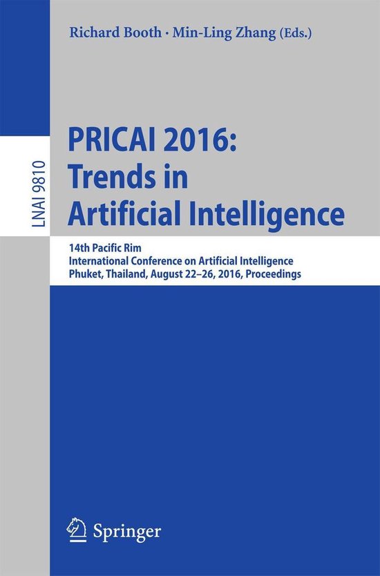 Springer Nature Proceedings Computer Science - PRICAI 2016:  ... - cover