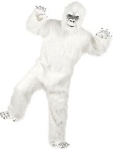 PARTYTIME - Luxe witte Yeti kostuum voor volwassenen