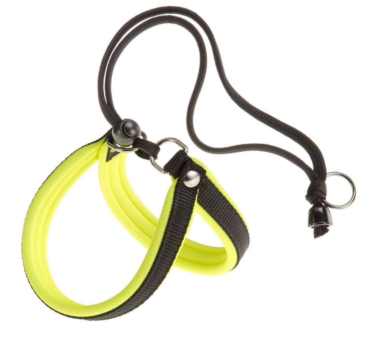 hondentuigje Agila Fluo-9 77 / 85 cm nylon geel