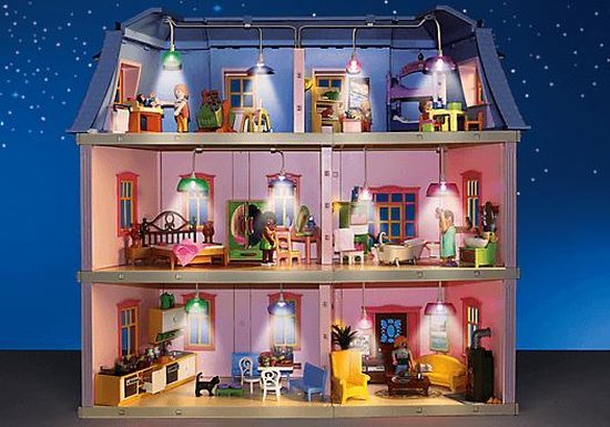 Onderdrukken draadloze ontspannen Playmobil Verlichting set voor het Poppenhuis 6456 | bol.com