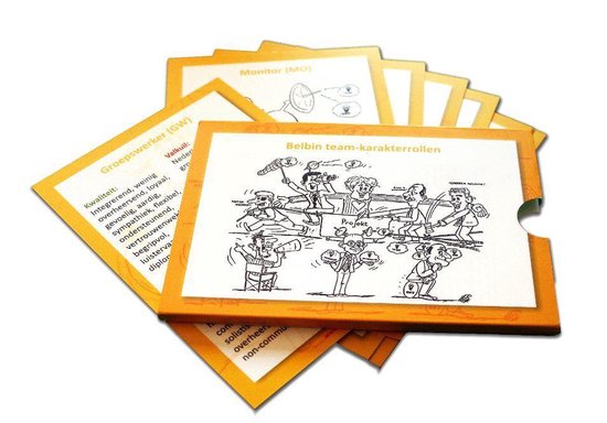 Belbin & Ofman teamrol talentkaart (duurzaam matlaminaat kaa ... - cover