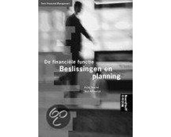 Beslissingen en planning De financiele functie