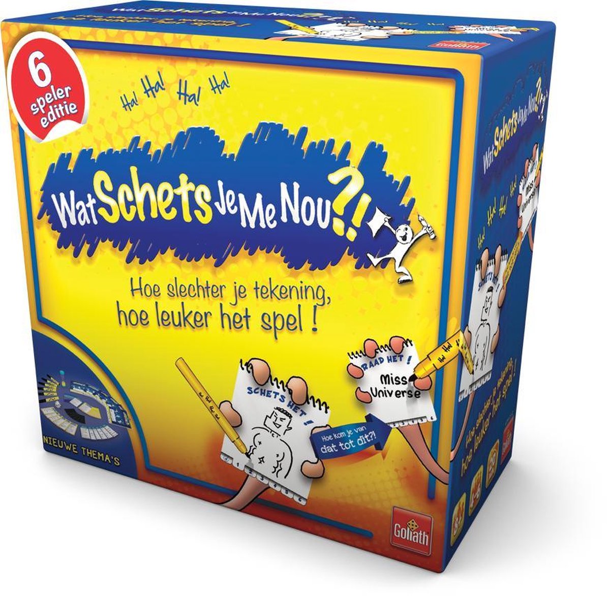 Goliath Wat Schets Je Me Nou?! - Bordspel - Partyspel - Tekenspel — afbeelding 2