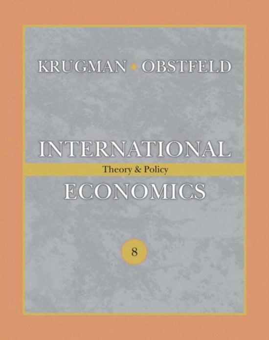International Economics - cover