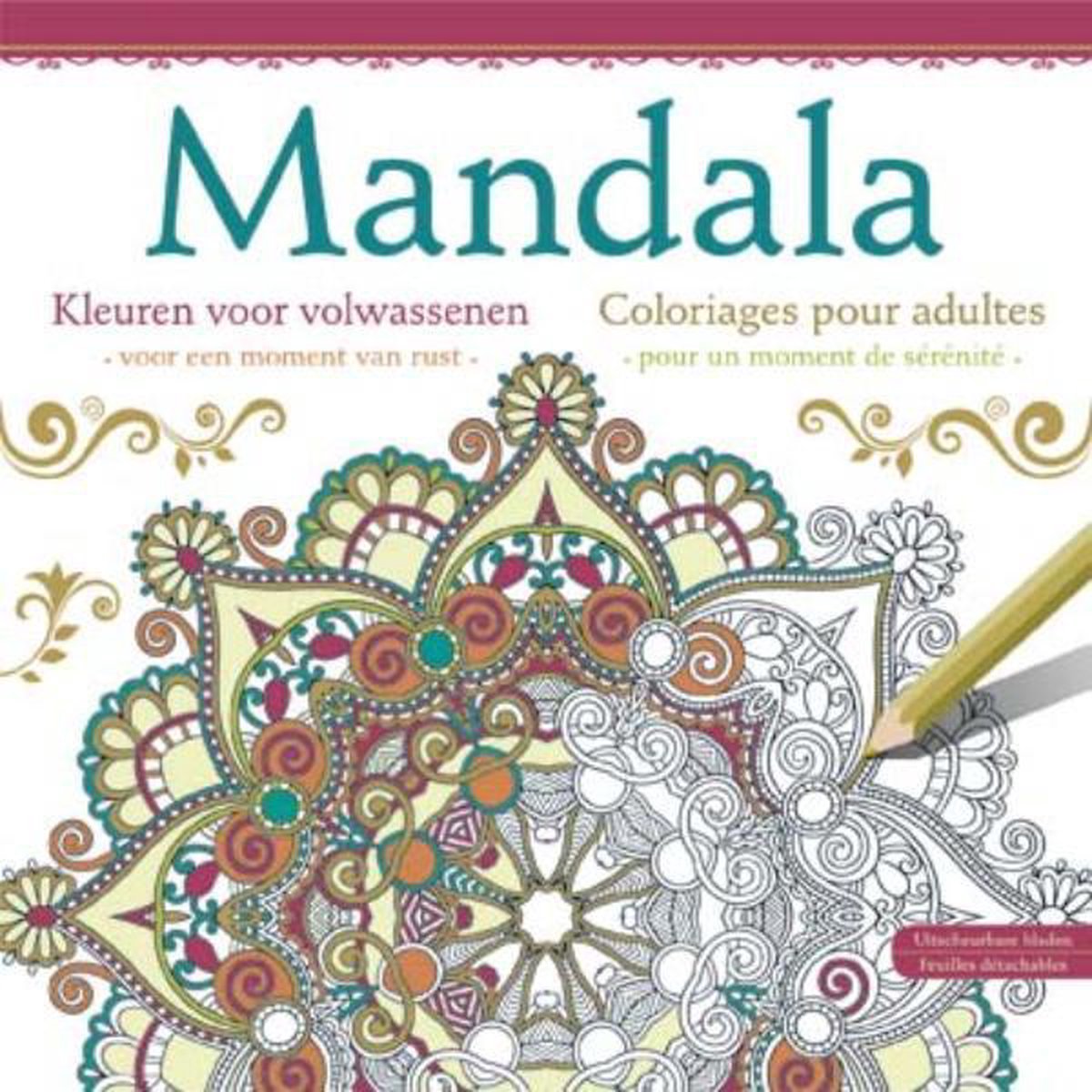 flauw woonadres Smerig Mandala Kleuren voor volwassenen; Mandala coloriages pour adultes |  9789044744224 | Boeken | bol.com