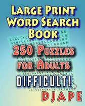 Word Search Books for Adults- Large Print Word Search Book