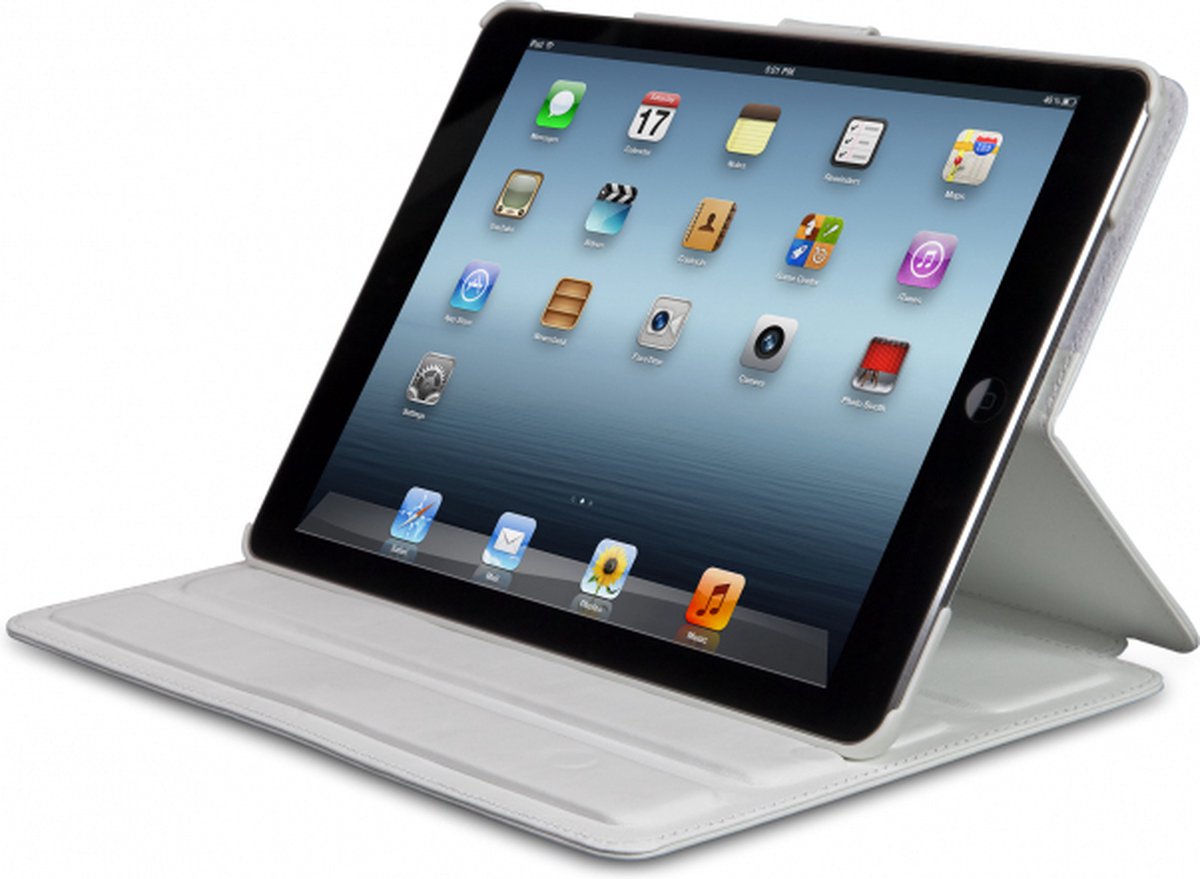 DBramante1928 Copenhagen iPad Air Folio Case Smooth White