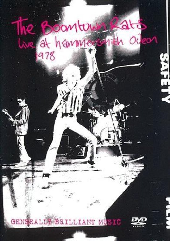 Cover van de film 'Boomtown Rats - Live Hammersmith'