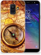 Geschikt voor Samsung Galaxy A6 (2018) TPU Hoesje Design Kompas