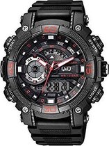 Mooi Q&Q Horloge analoog en digitaal met datumaanduiding , alarm, licht, stopwatch.GW87J002Y