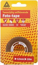 Deltafix tweezijdig zelfklevende foto-tape 12mm x 10m