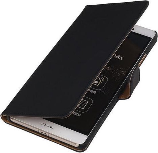Huawei P8 Max Effen Wallet Zwart - Cover Case Hoes | bol.com