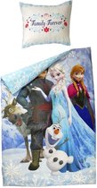 Disney Frozen All Together - Dekbedovertrek - Eenpersoons - 140x200 cm - Multi