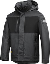 Snickers 1178 Waterproof Winter Jacket Donkergrijs/Zwart maat XXL