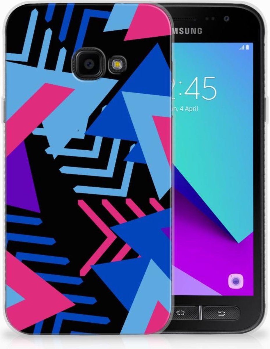 Samsung Galaxy Xcover 4 | Xcover 4s TPU Hoesje Funky Triangle