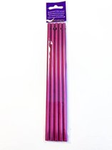 Windgong Tubes DIY - Fuchsia Aluminium - 6mm x 17cm - 20 Tubes