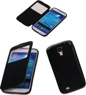 Zwart ultrabook view tpu case voor Samsung Galaxy S4