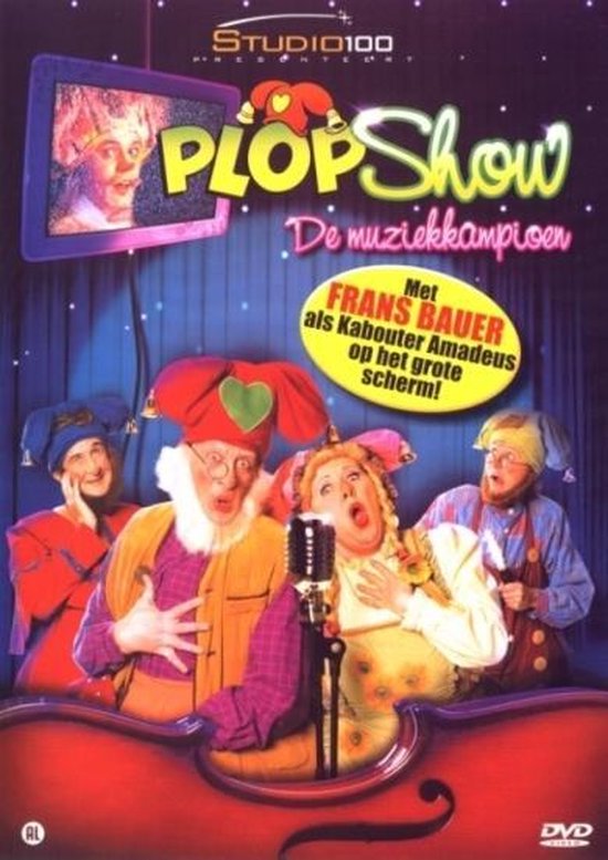 Cover van de film 'Kabouter Plop Show - De Muziekkampioen'
