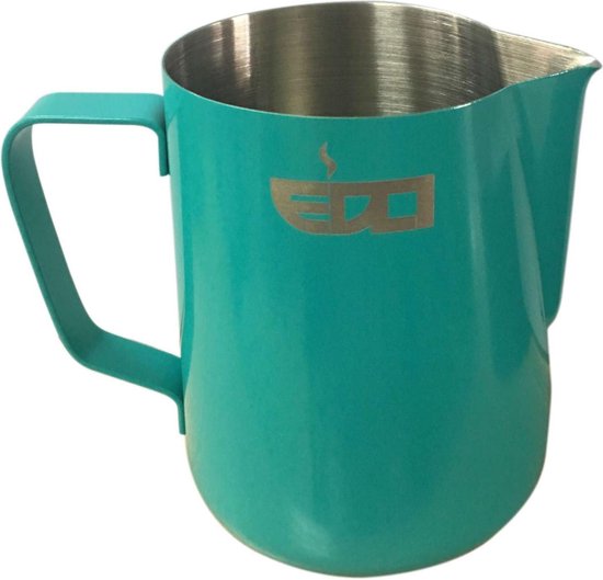 EDO Barista Melkopschuimkan 350 ml Tiffany Blauw