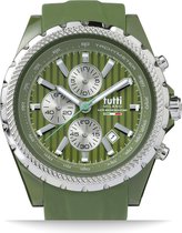 Tutti Milano TM005AG- Horloge -  48 mm - Groen - Collectie Meteora