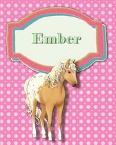 Handwriting and Illustration Story Paper 120 Pages Ember