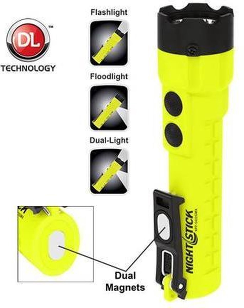 Nightstick Duo Zaklamp ATEX Zone 0