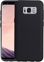 Design TPU Hoesje - Hoesje Geschikt voor Samsung Galaxy S8 Plus Zwart