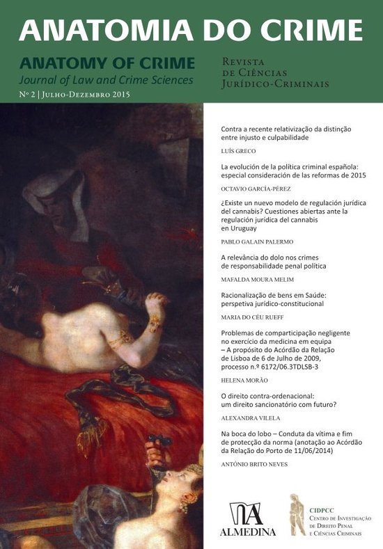 Anatomia do Crime n.º 2 - 2015 - cover