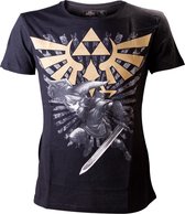 Nintendo - Zwart Zelda T-shirt met Link - 2XL