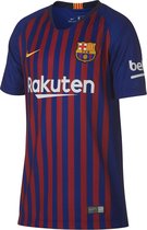 Nike FC Barcelona Breathe Stadium  Sportshirt performance - Maat 152  - Unisex - blauw/rood