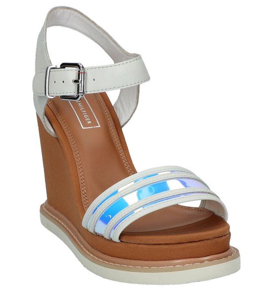 Witte Sandalen Tommy Hilfiger Iridescent Detail \