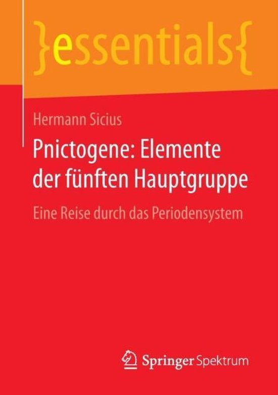 Pnictogene Elemente der fuenften Hauptgruppe - cover