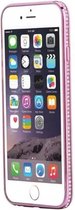 Ultra Thin Chromed Diamond Case Rosé Goud voor Apple iPhone 6 6S Plus